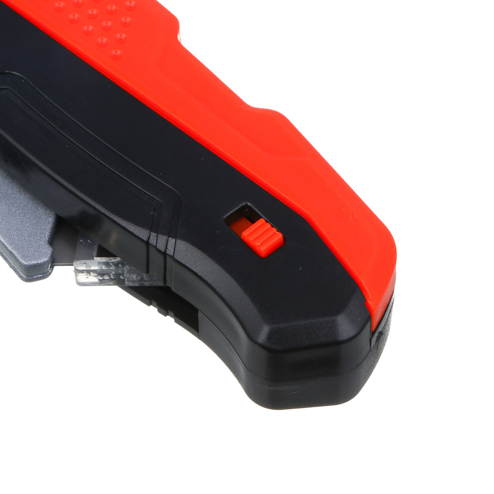 ЕРМАК Нож универсальный складной, пластик, с выдвижным лезвием 19мм трап + 4запас.лезвия, блистер, арт.№ 685-038