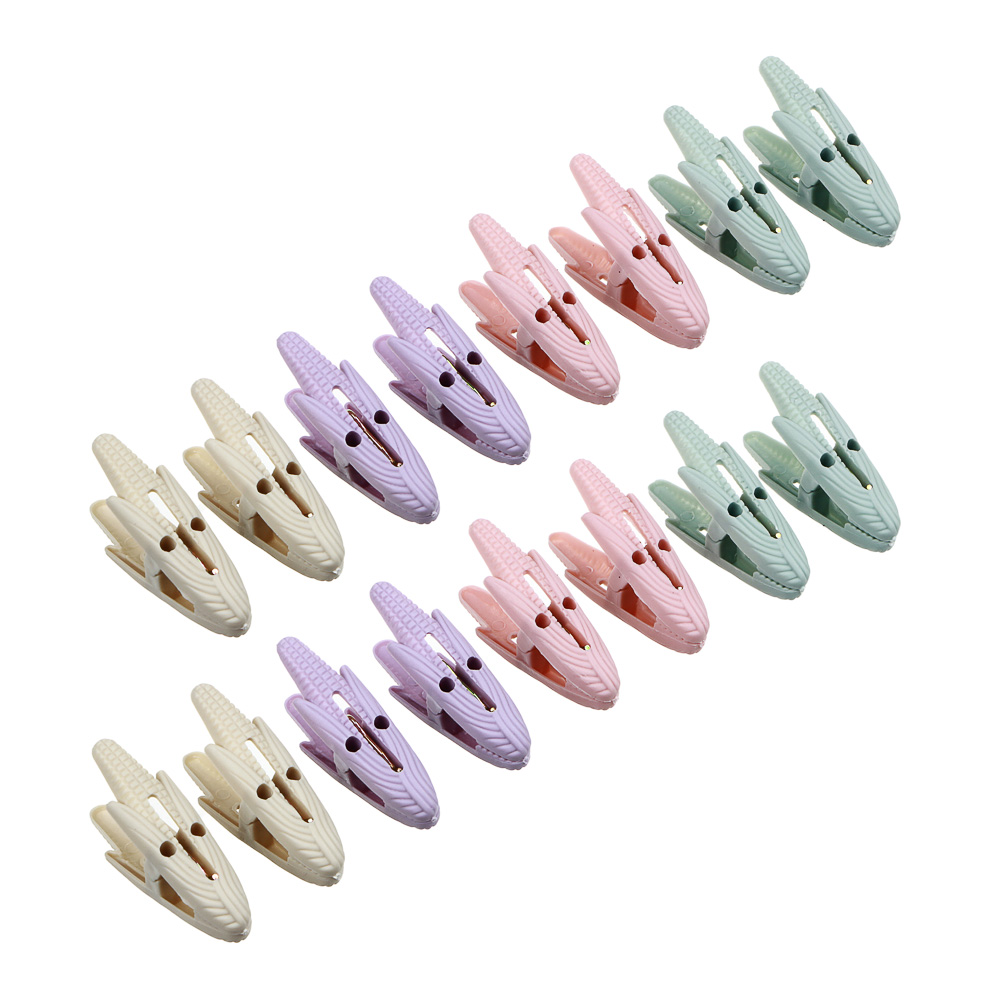 VETTA Набор прищепок 16шт "Кукуруза", пластик,, арт.№ 453-027