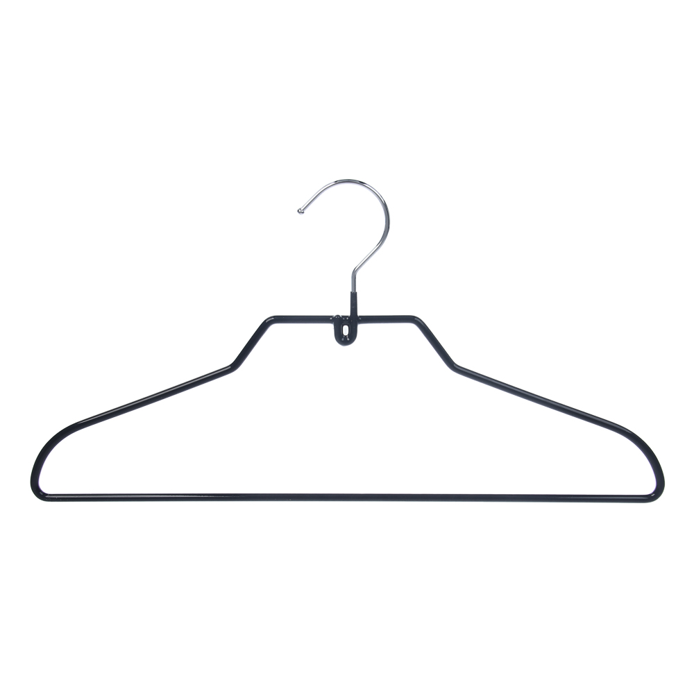 Вешалки для одежды тм VETTA, 3шт, 40см, металл с ПВХ покрытием, 2 цвета, арт.№ 456-001