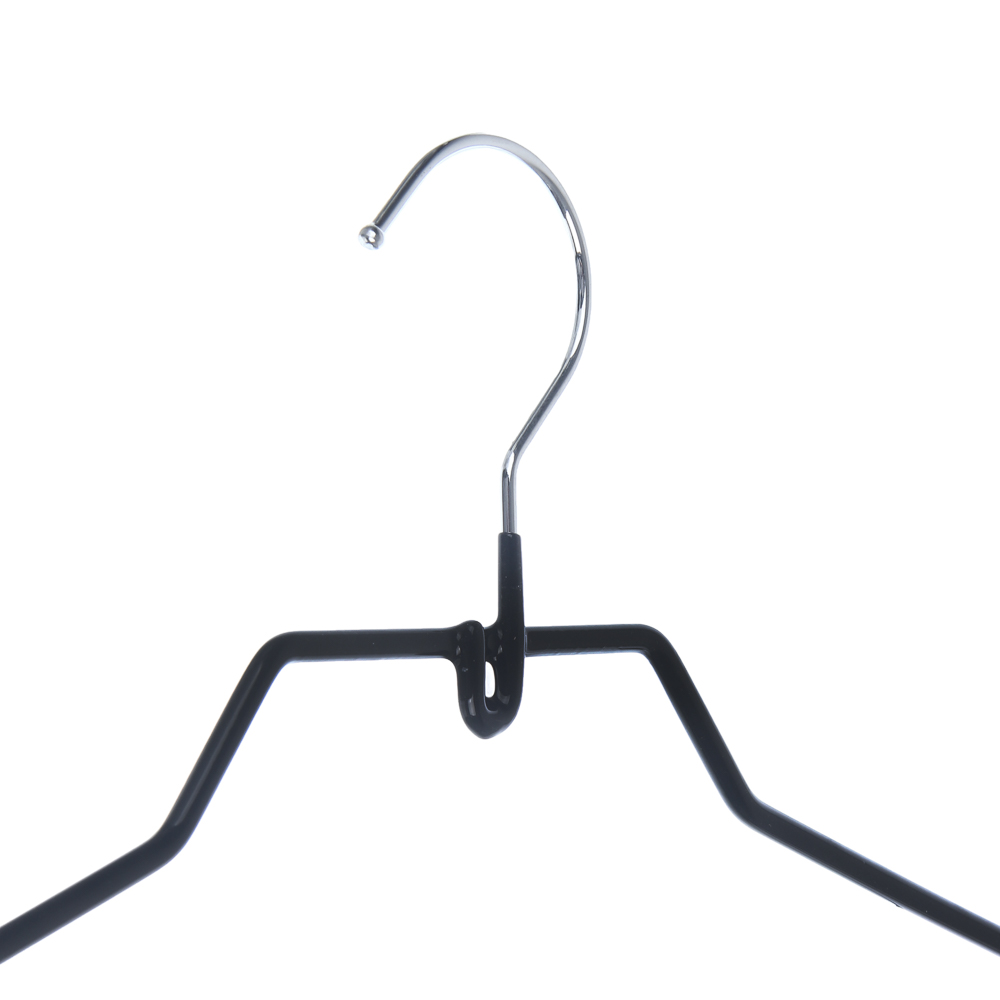 Вешалки для одежды тм VETTA, 3шт, 40см, металл с ПВХ покрытием, 2 цвета, арт.№ 456-001