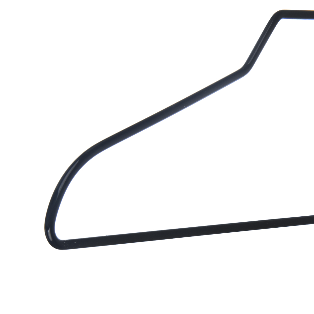 Вешалки для одежды тм VETTA, 3шт, 40см, металл с ПВХ покрытием, 2 цвета, арт.№ 456-001