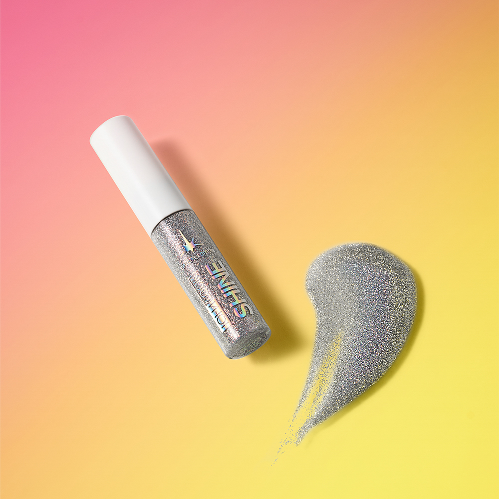 ЮНИLOOK Шайн Подводка сияющая, 7,5мл, тон 02, серебро, арт.№ 330-010