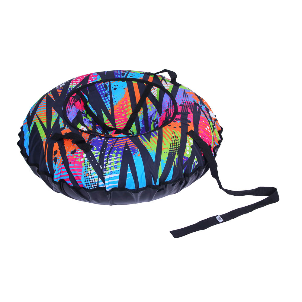 Тюбинг/ватрушка, тм BY SPORT, d100см, оксфорд 600D, ПВХ, бутиловая камера R15, 2 дизайна - 2 серия, арт.№ 112-077