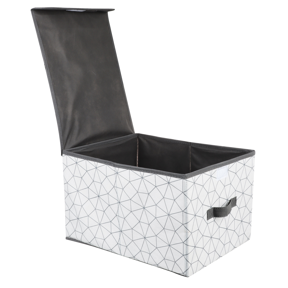 VETTA Короб с крышкой, 30х40х25см, Валери, полипропилен, арт.№ 457-616