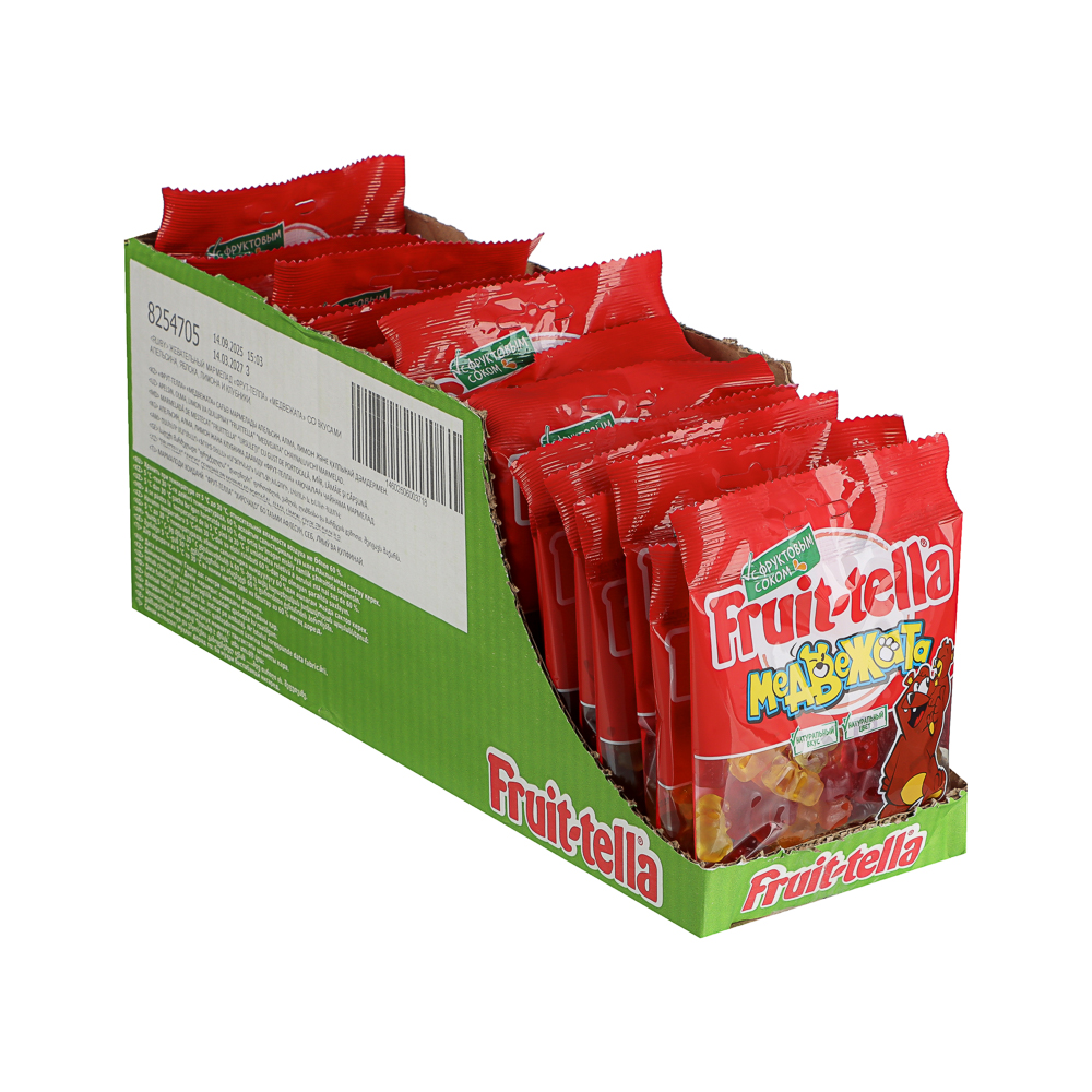 Мармелад жевательный Fruittella, в ассортименте, 70 г, арт.№ 347-440