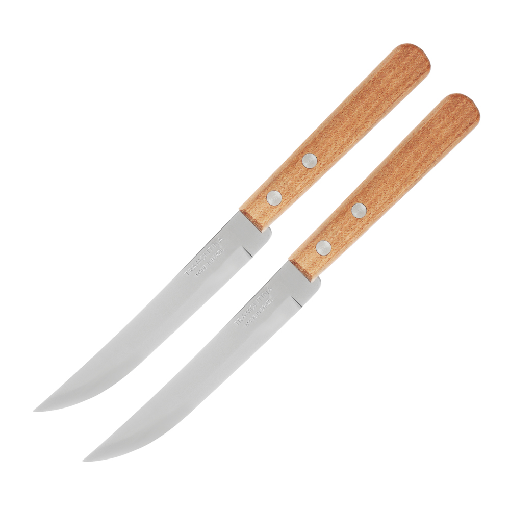 Tramontina Dynamic Нож для мяса 11см, блистер, цена за 2шт., 22321/205, арт.№ 871-629