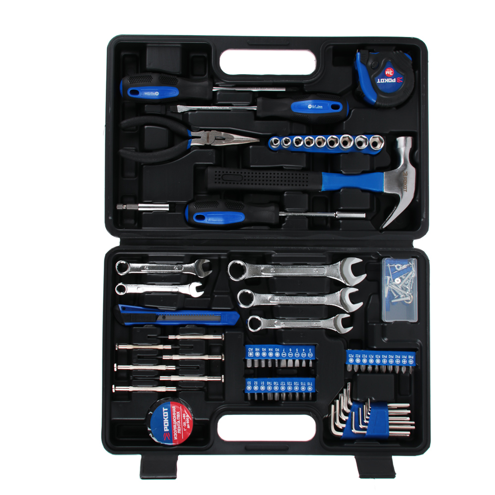 РОКОТ Набор инструментов, 148 предметов, арт.№ 689-004