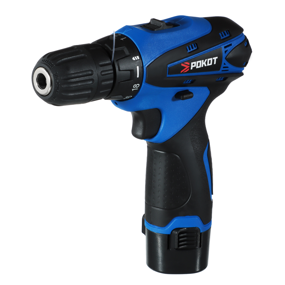 РОКОТ Набор инструментов "Профессионал" Дрель-Шуруповерт 12В, набор в кейсе 68 предметов для ремонта, арт.№ 693-020