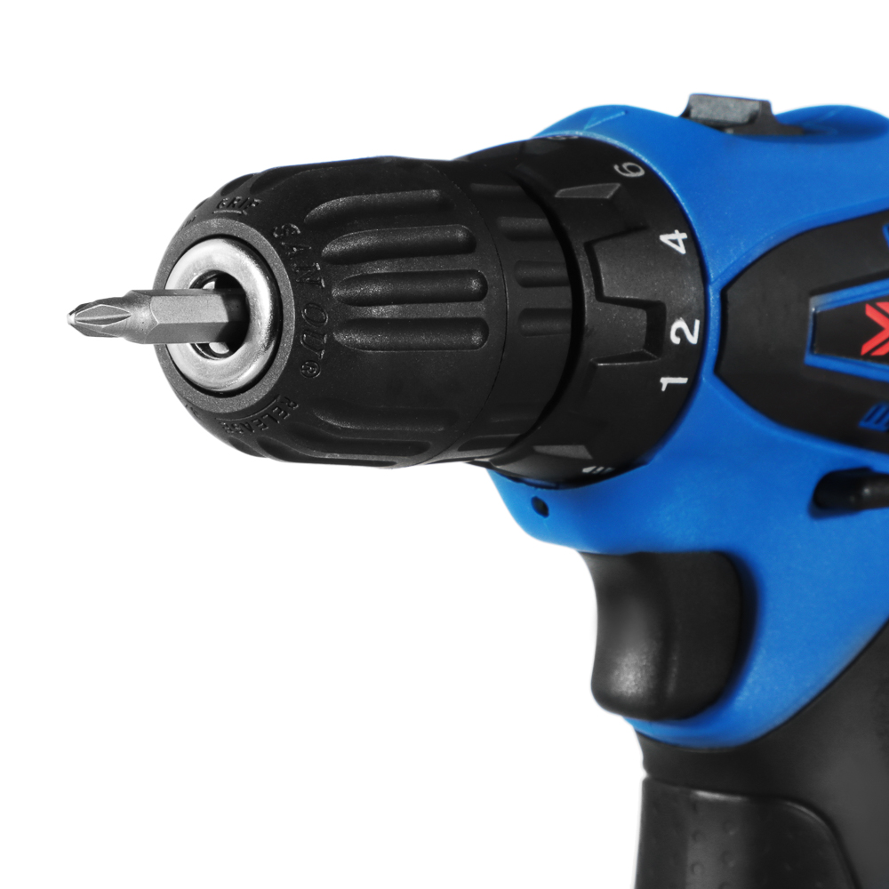 РОКОТ Набор инструментов "Профессионал" Дрель-Шуруповерт 12В, набор в кейсе 68 предметов для ремонта, арт.№ 693-020