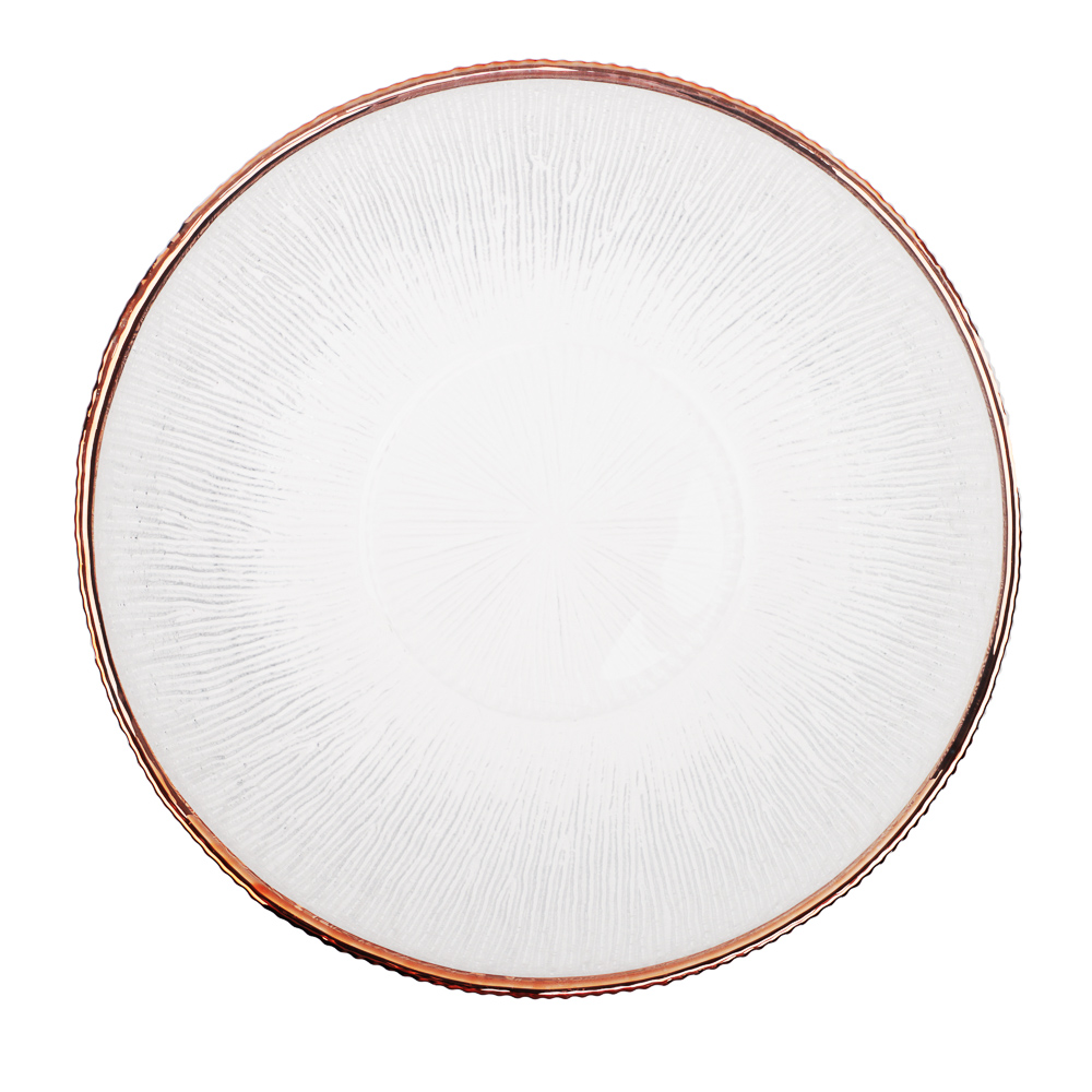 BY COLLECTION White Line Салатник, 620мл, 15х7см, стекло, арт.№ 820-853