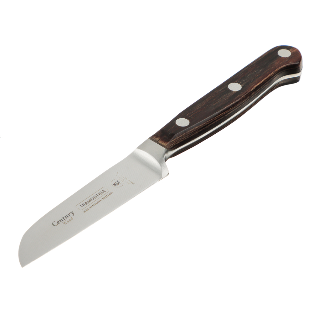 Tramontina Century Wood Нож для овощей и фруктов 7,4см, 21530/193, арт.№ 871-013