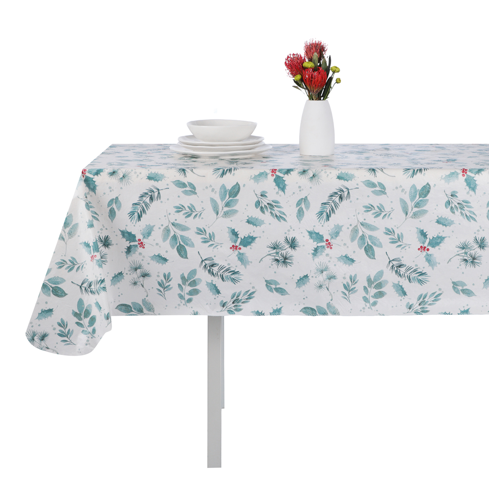 PROVANCE Щелкунчик Скатерть ПЕВА на текстильной основе, 132х178см, 50% полиэстер, 50% ПЕВА, арт.№ 492-305