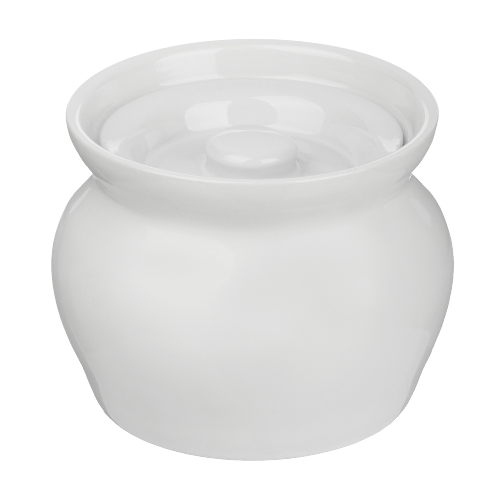 MILLIMI Набор из 6-ти горшочков, 400 мл, керамика, белый, арт.№ 824-254