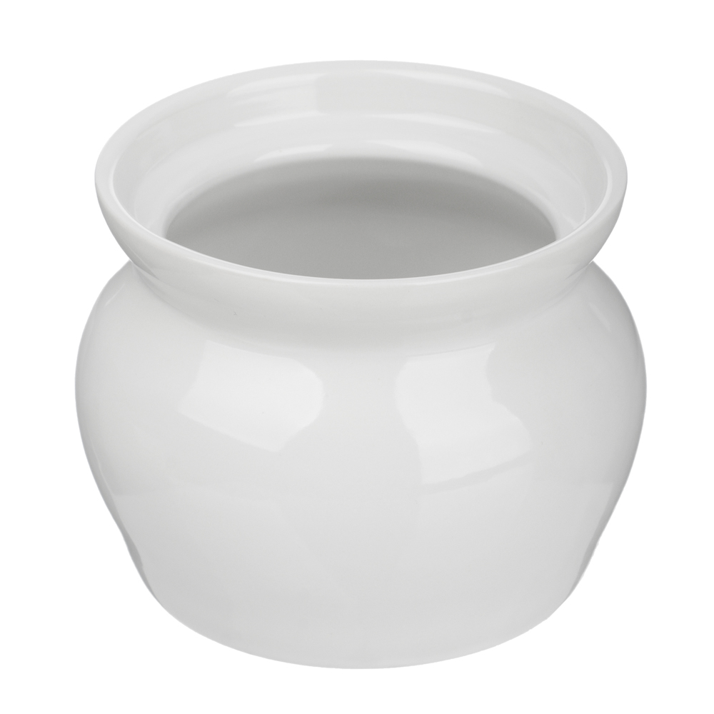 MILLIMI Набор из 6-ти горшочков, 400 мл, керамика, белый, арт.№ 824-254