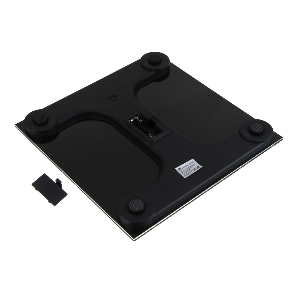 BY Русские Супергерои Весы напольные электронные, ЖК-дисплей, макс.нагр. до 180кг, 28х28х0,5см, чёрн, арт.№ 252-719