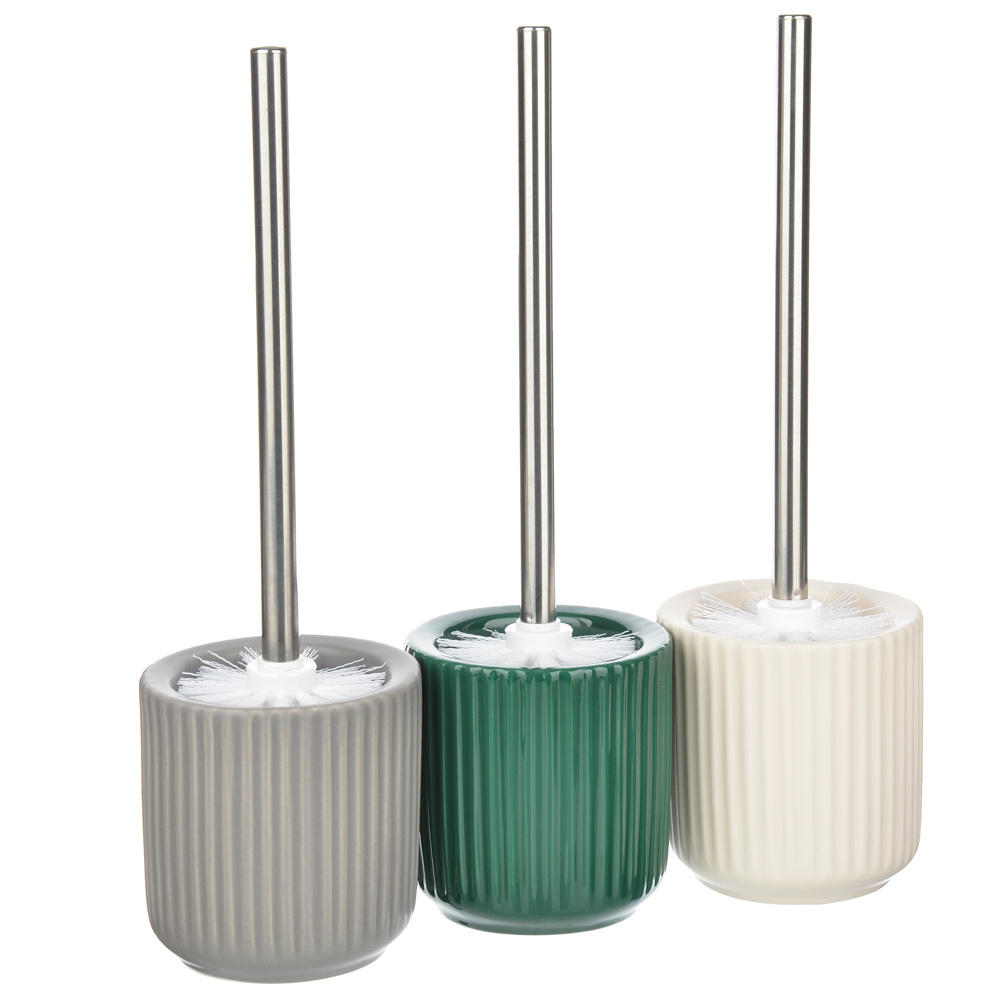 VETTA Ёрш для туалета "Вертикаль", керамика, 3 цвета, арт.№ 463-973