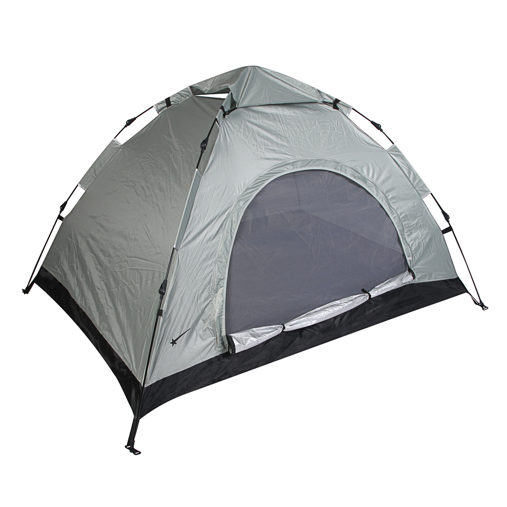 Палатка 2-мест, тм BY Русские Супергерои, Автомат, 200х145х125см, нейлон 170T, дно оксфорд 210D, арт.№ 122-053