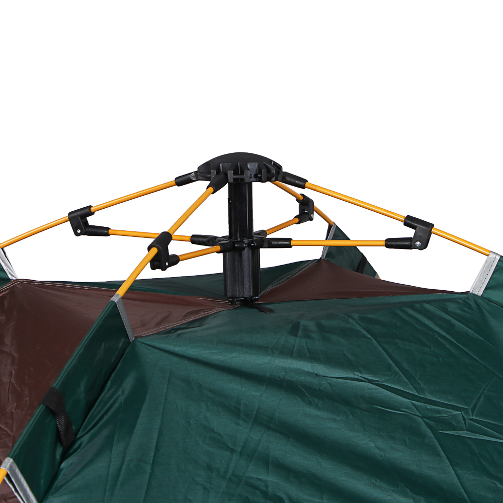 Палатка 4-мест, тм BY Русские Супергерои, Автомат, 200х195х135см, нейлон 170T, дно оксфорд 210D, арт.№ 122-054