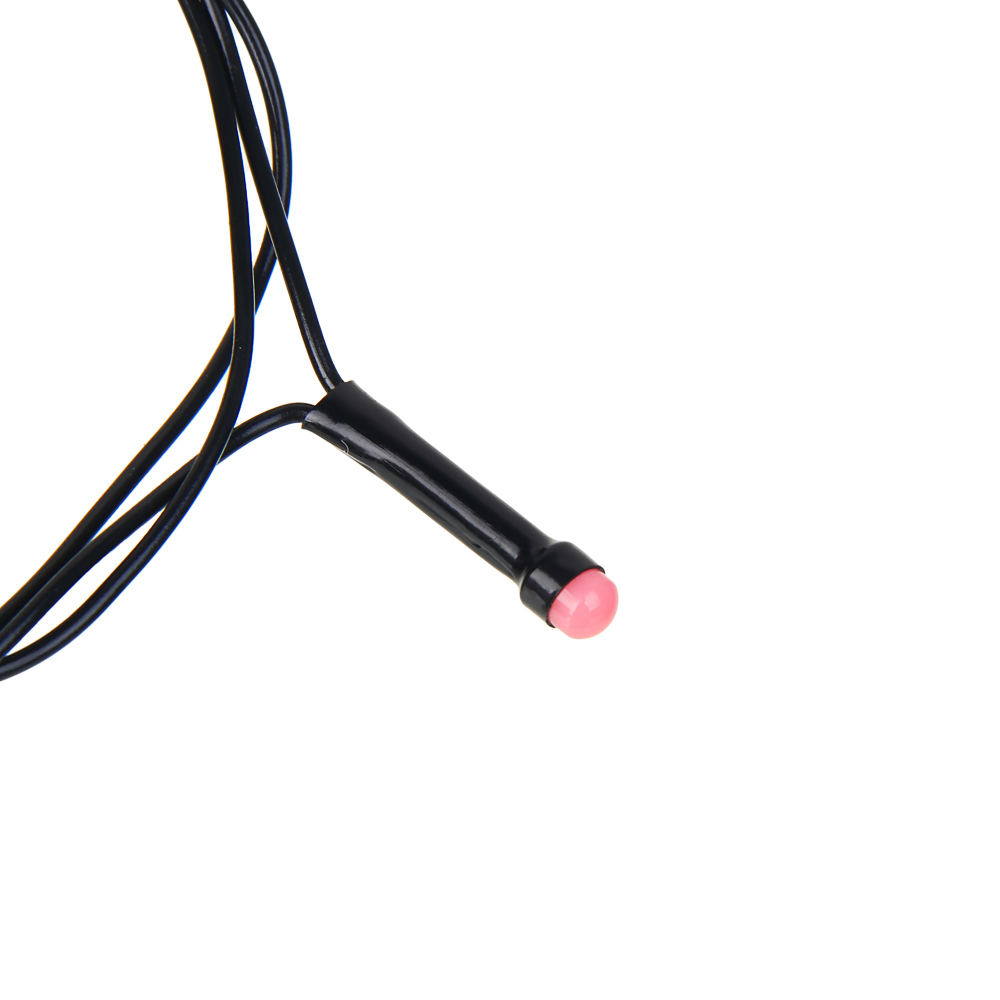 Гирлянда вьюн 20 м СНОУ БУМ, 200 LED ламп, розовое свечение (8 режимов), ПВХ чёрный, 220В, арт.№ 384-221