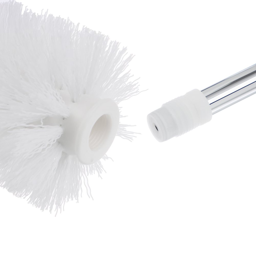 VETTA Ёрш для туалета напольный, хром, стекло, нерж.сталь, арт.№ S06-004