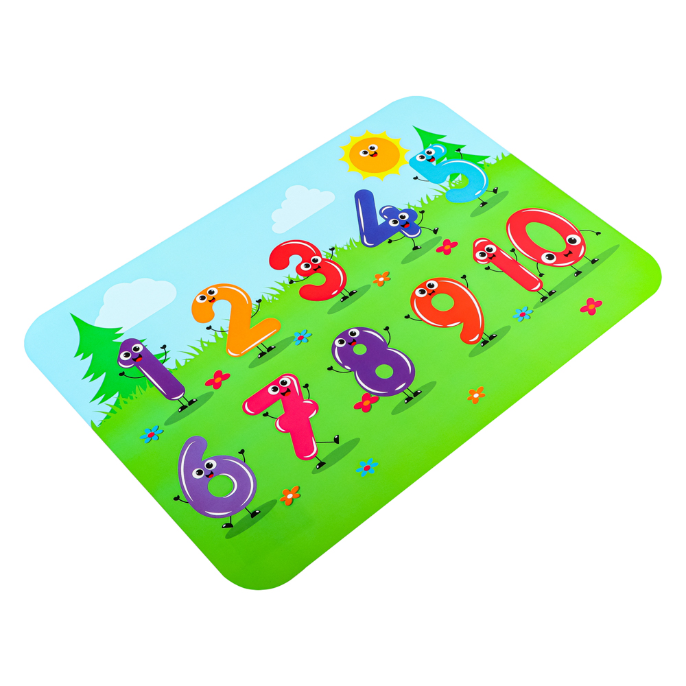 Настольное покрытие для лепки, пластик 330/230, НПД-1, 10 дизайнов, арт.№ 239-091