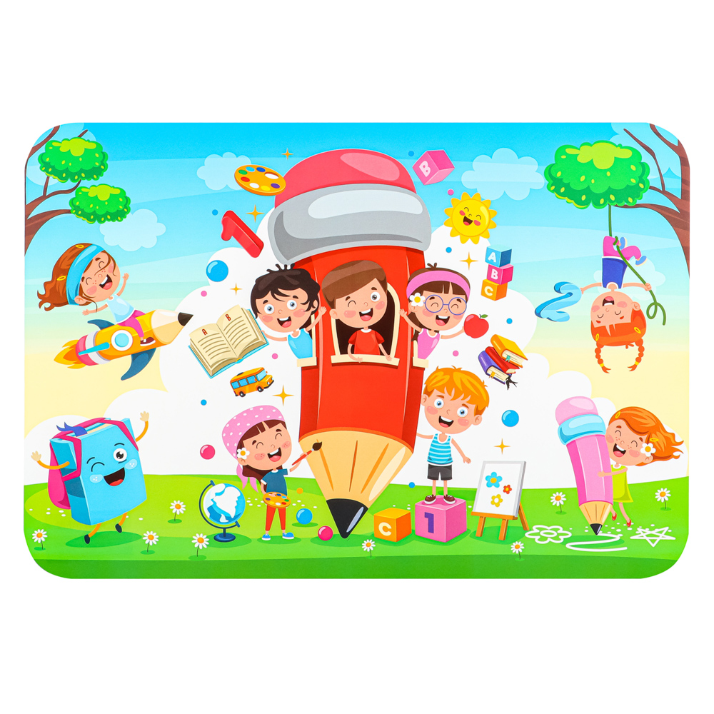 Настольное покрытие для лепки, пластик 330/230, НПД-1, 10 дизайнов, арт.№ 239-091