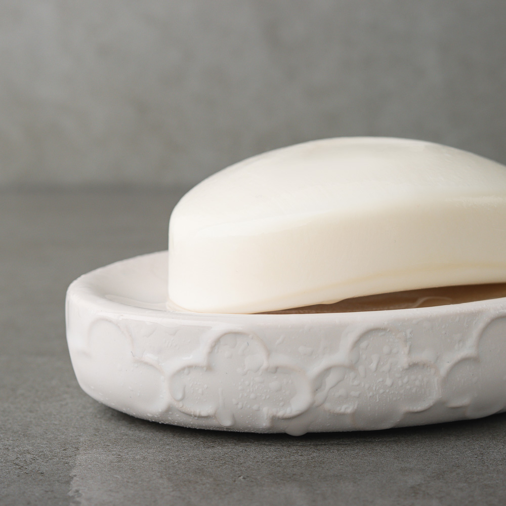 VETTA Мыльница "Оливия", керамика, 2 цвета, арт.№ 463-092