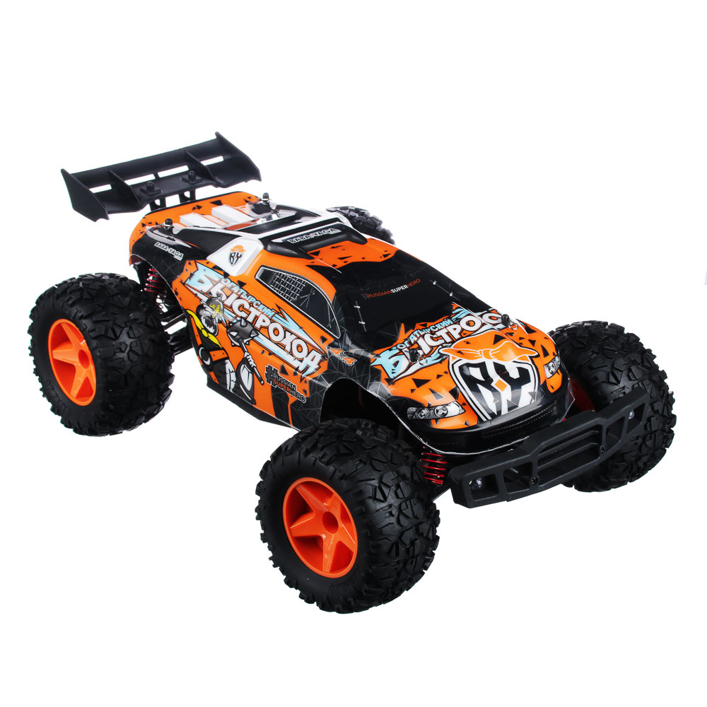 BY Багги на РУ "Богатырский Быстроход", 30км/ч, ABS, PVC, сталь,резина, АКБ/ЗУ, 3хАА, 42,8х26х13,9см, арт.№ 293-056