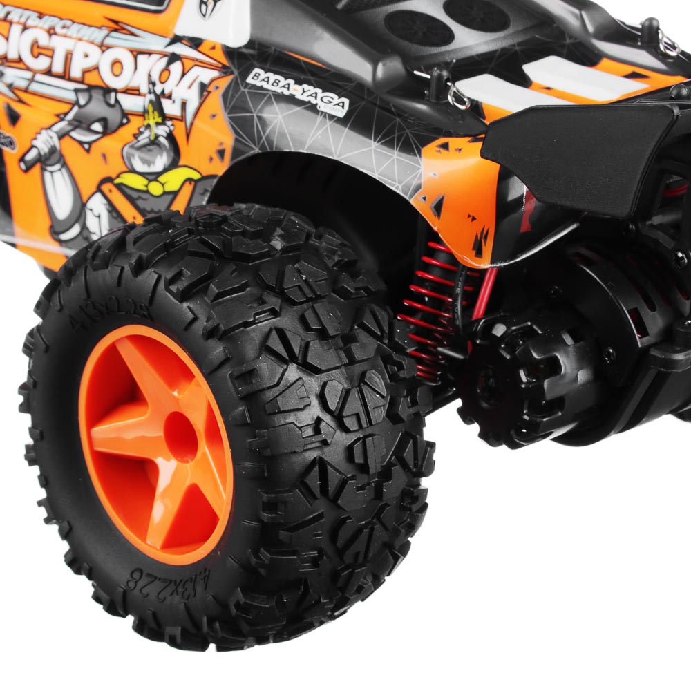 BY Багги на РУ "Богатырский Быстроход", 30км/ч, ABS, PVC, сталь,резина, АКБ/ЗУ, 3хАА, 42,8х26х13,9см, арт.№ 293-056