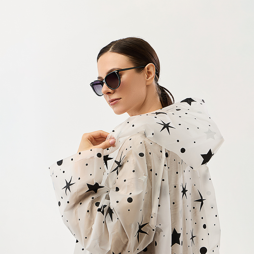 Дождевик "Звезды" тм INBLOOM, 105х62см, 110мкм, ЭВА, арт.№ 188-110