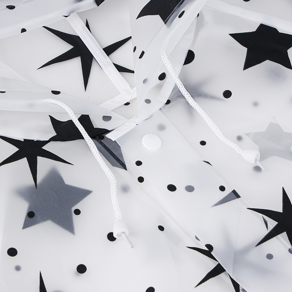 Дождевик "Звезды" тм INBLOOM, 105х62см, 110мкм, ЭВА, арт.№ 188-110