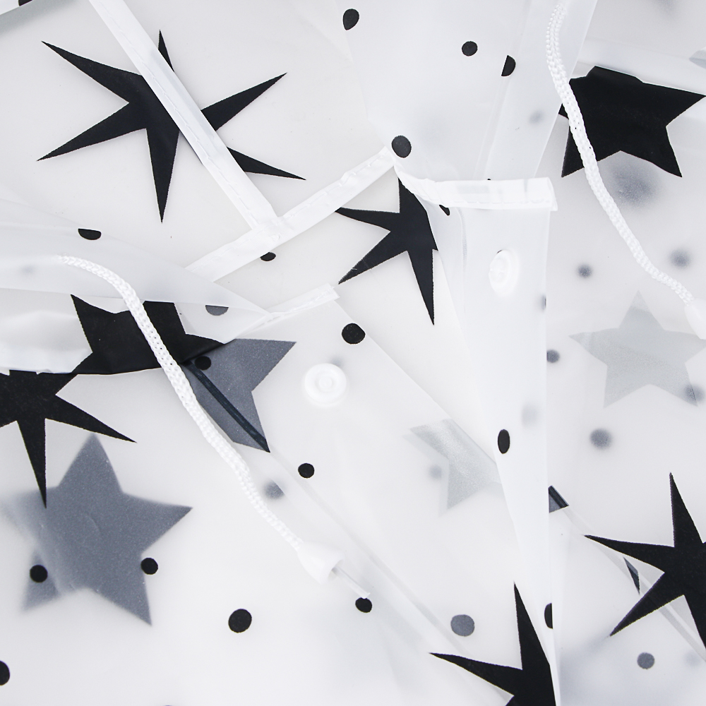 Дождевик "Звезды" тм INBLOOM, 105х62см, 110мкм, ЭВА, арт.№ 188-110