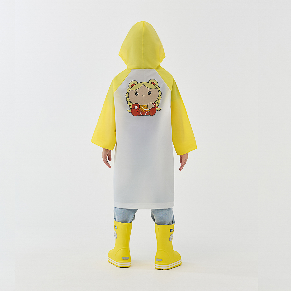 BY Русские Супергерои Дождевик детский с наклейками Заря 130мкм 66х45см, EVA, арт.№ 188-115