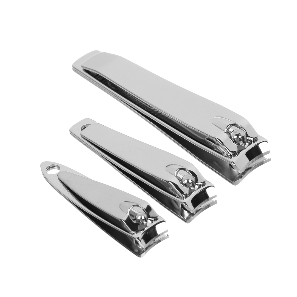 ЮНИLOOK Набор из 3-х книпсеров, металл, 7,7см / 5,7см / 5,2см, арт.№ 305-387