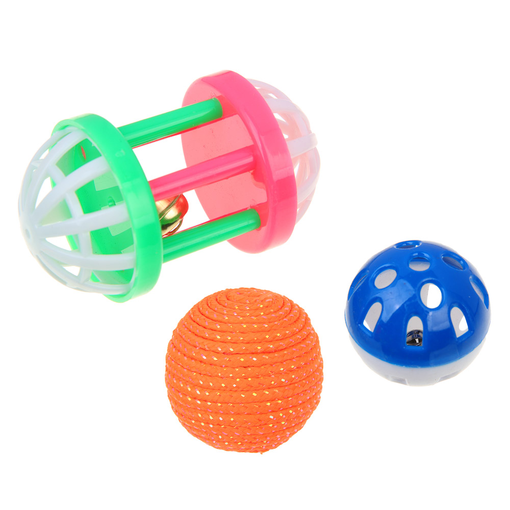 VETTA Игрушка для домашних животных, набор 3 шт, полипропилен, арт.№ 273-192