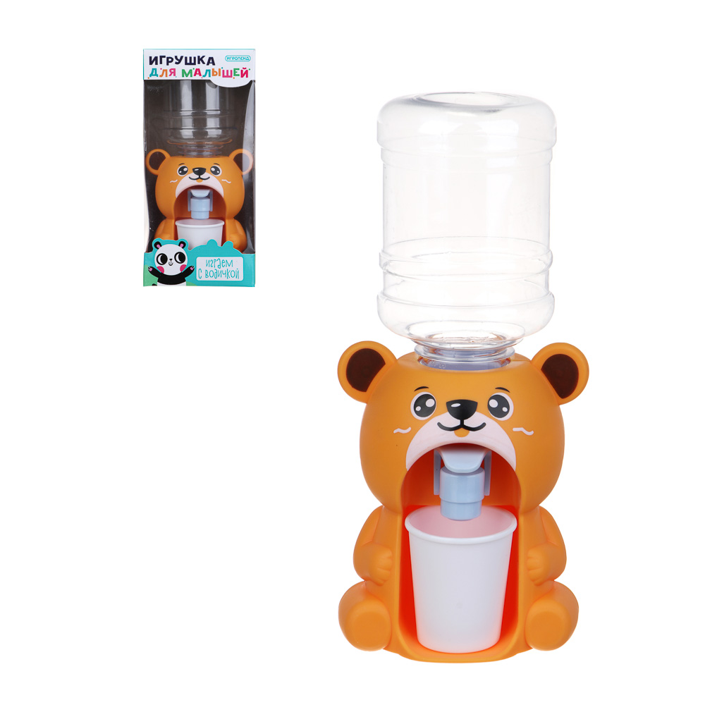 ИГРОЛЕНД Игрушка для малышей "Играем с водичкой", PP,PVC, 8,1х18,5х7,1см, 3 дизайна, арт.№ 274-008