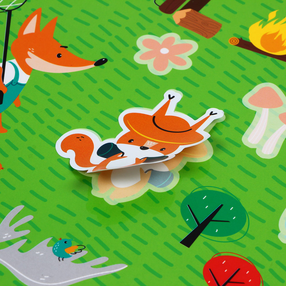 ХОББИХИТ Ростомер DIY с наклейками, картон, 165 см, 2 дизайна, арт.№ 280-007