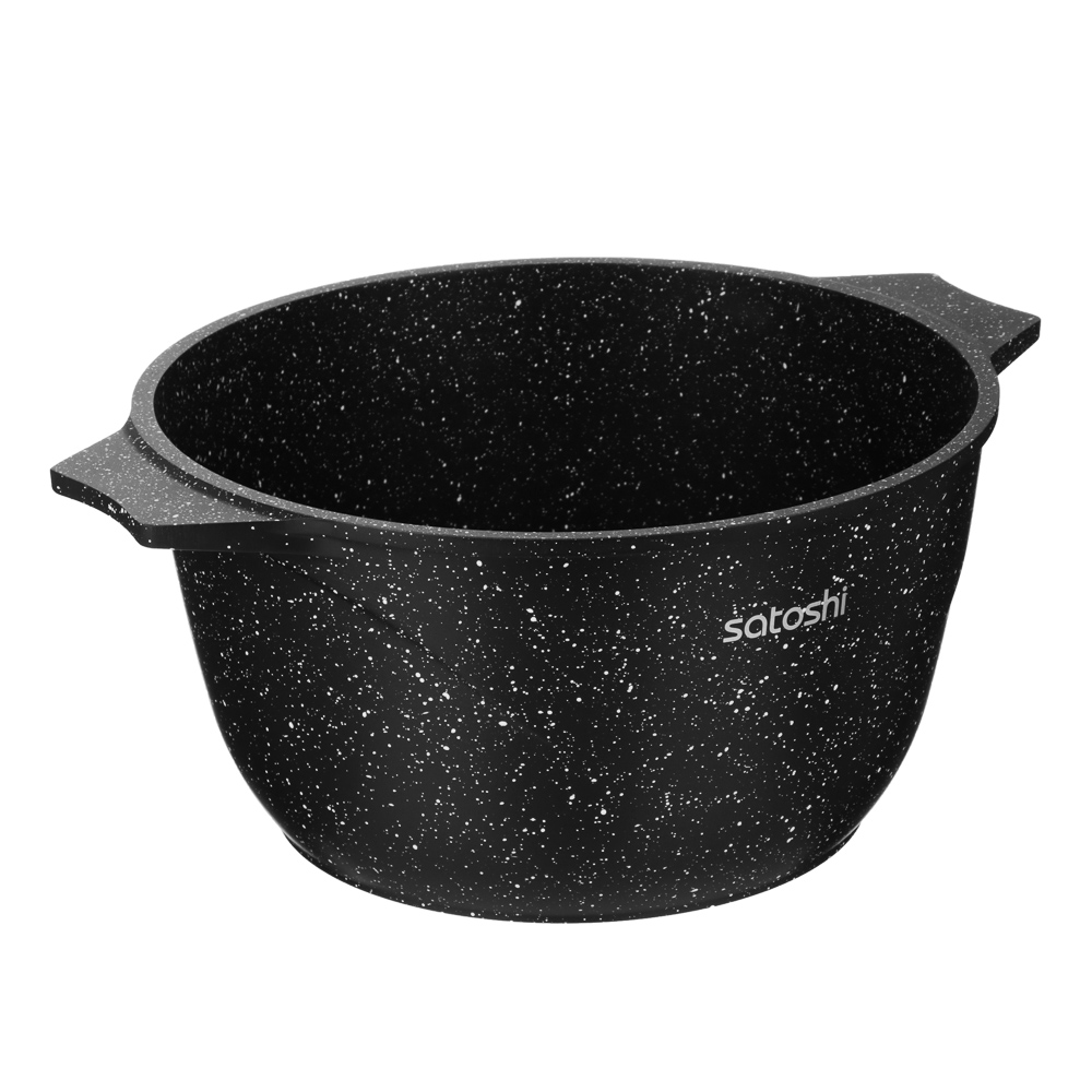SATOSHI Монфор Казан 24х13,0см, 4,8л, литой алюминий, индукция, арт.№ 846-746