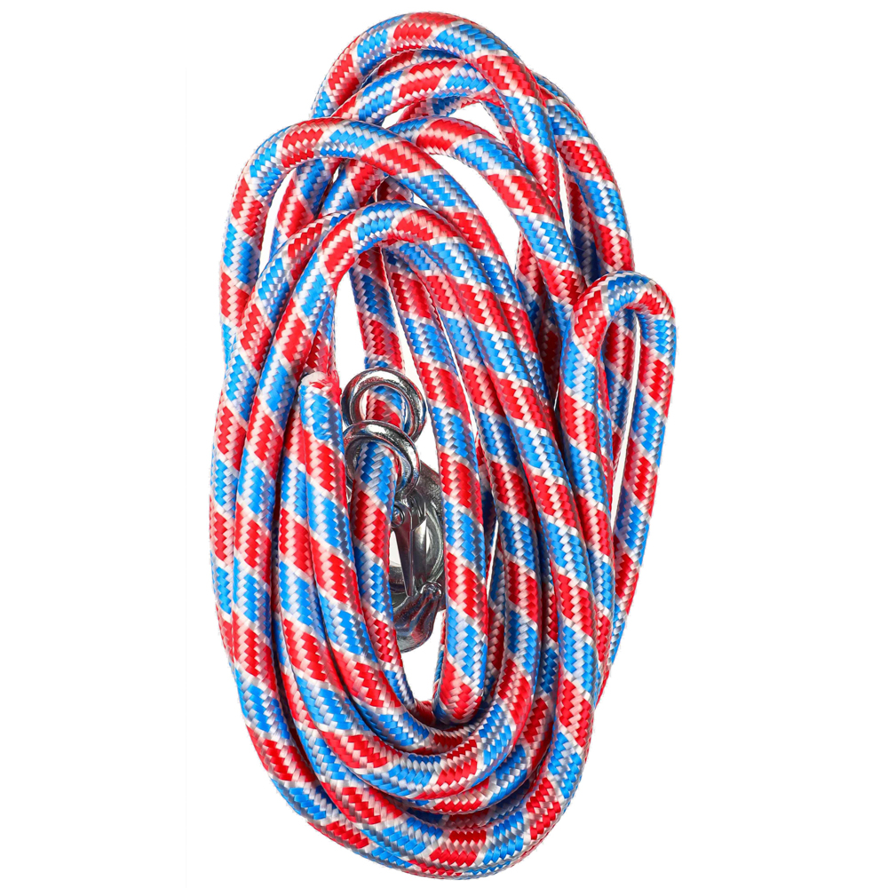 ЕРМАК Трос буксировочный (авиационный капрон) 5т, в пакете с 2 крюками, 5 м., арт.№ 773-023