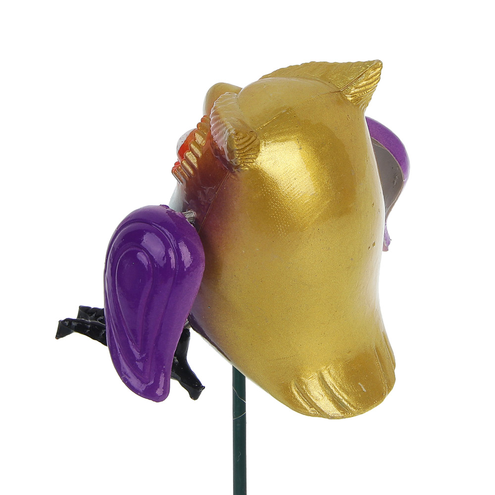 Фигурка на стержне "Сова" тм INBLOOM, 6х10х60см, пластик, металл, арт.№ 153-203