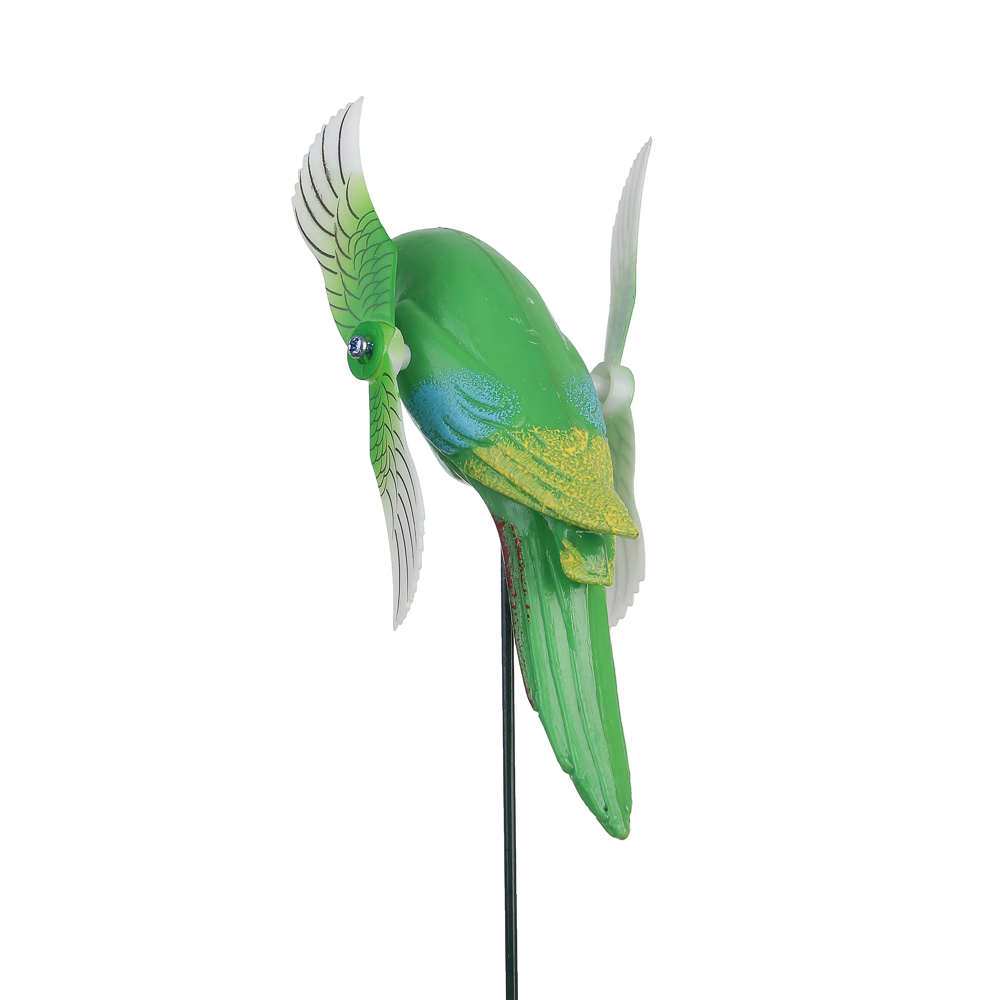 Фигурка на стержне "Попугай" тм INBLOOM, 15х4х60см, пластик, металл, арт.№ 153-204