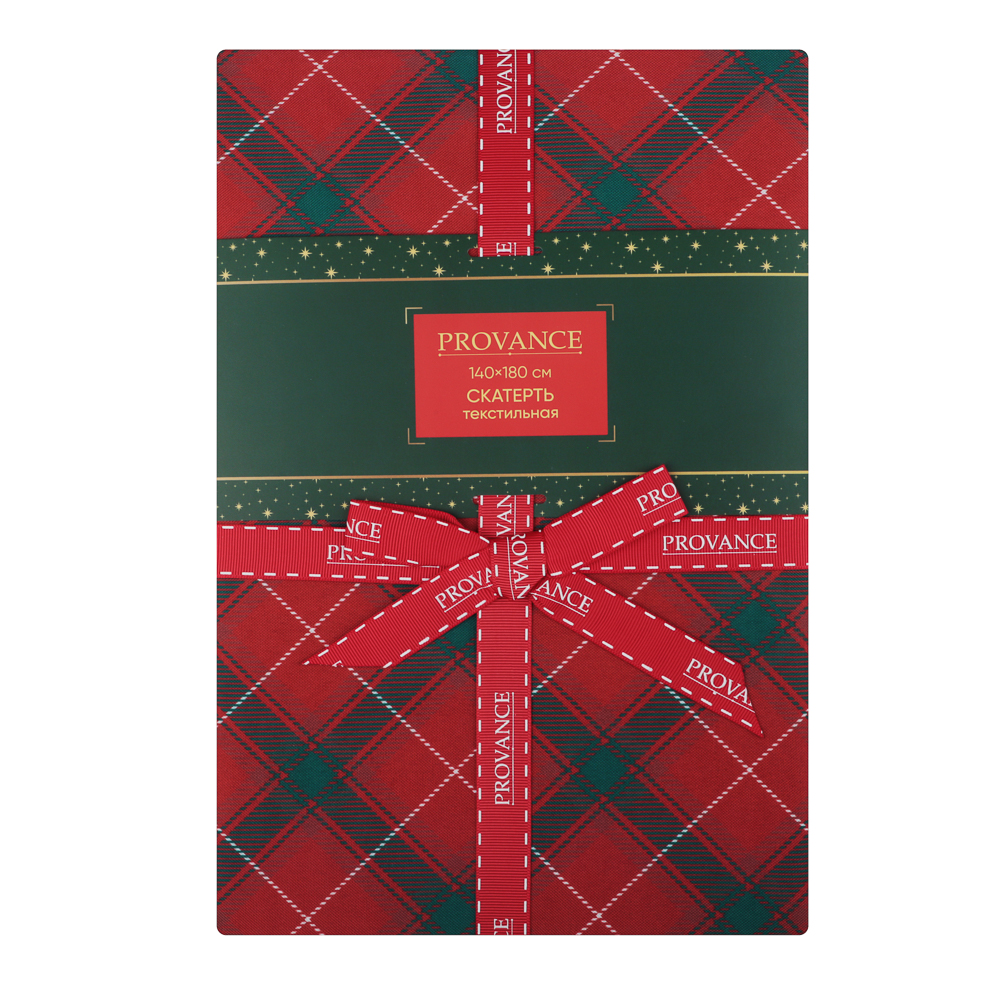 PROVANCE Щелкунчик Скатерть текстильная, 140х180см, 100% полиэстер, 2 дизайна, арт.№ 492-257