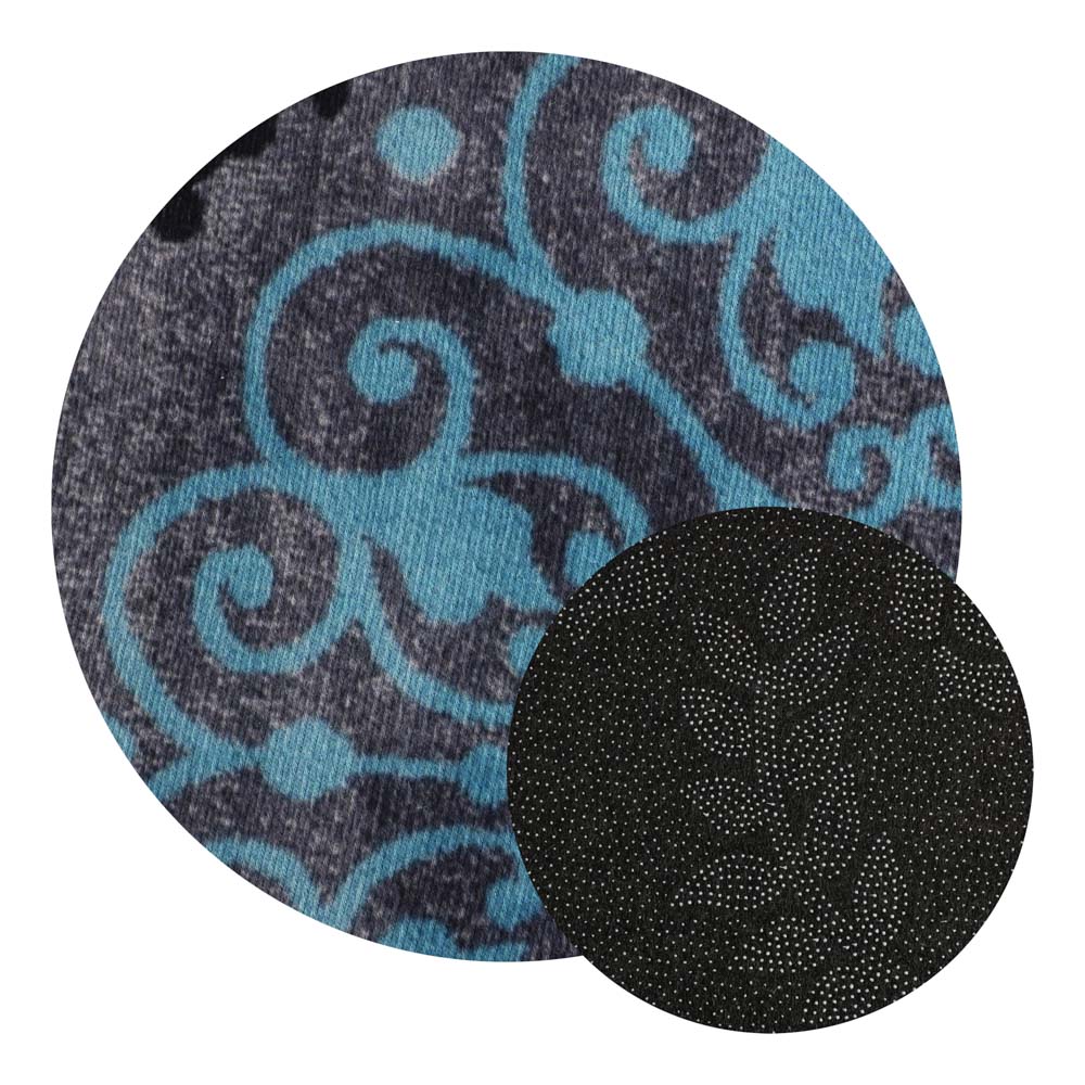 VETTA Коврик универсальный овальный EASTLAND, полиэстер, антискольз.подложка, 70x45см, 2 дизайна, арт.№ 462-722