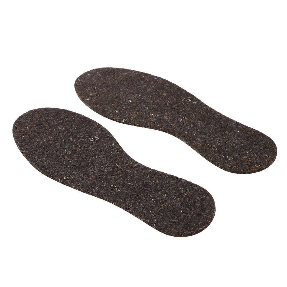 Стельки Войлок Эконом р36-46 серый, арт.№ 459-218