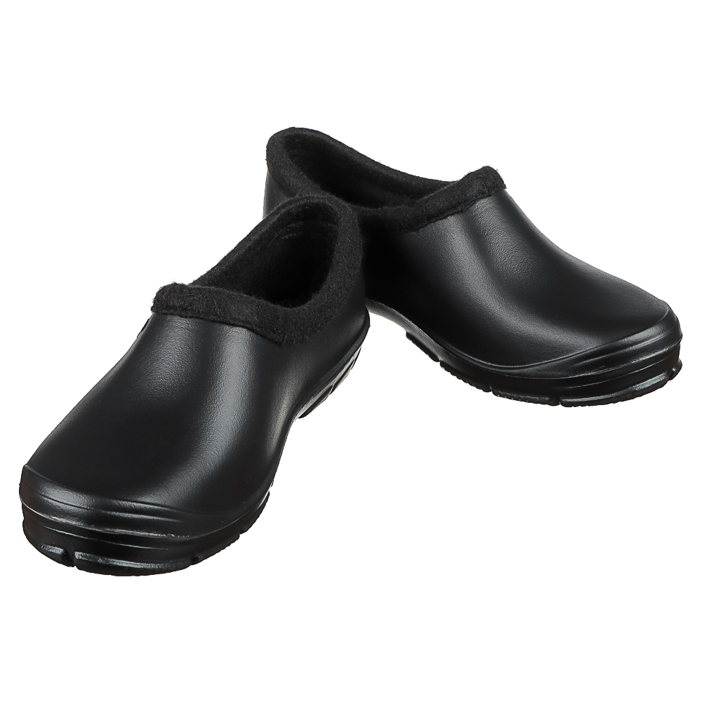 Галоши утепленные мужские AYO, серый/черный, размер 40-45, материал галоши ЭВА, утеплитель ворсин, арт.№ 219-021