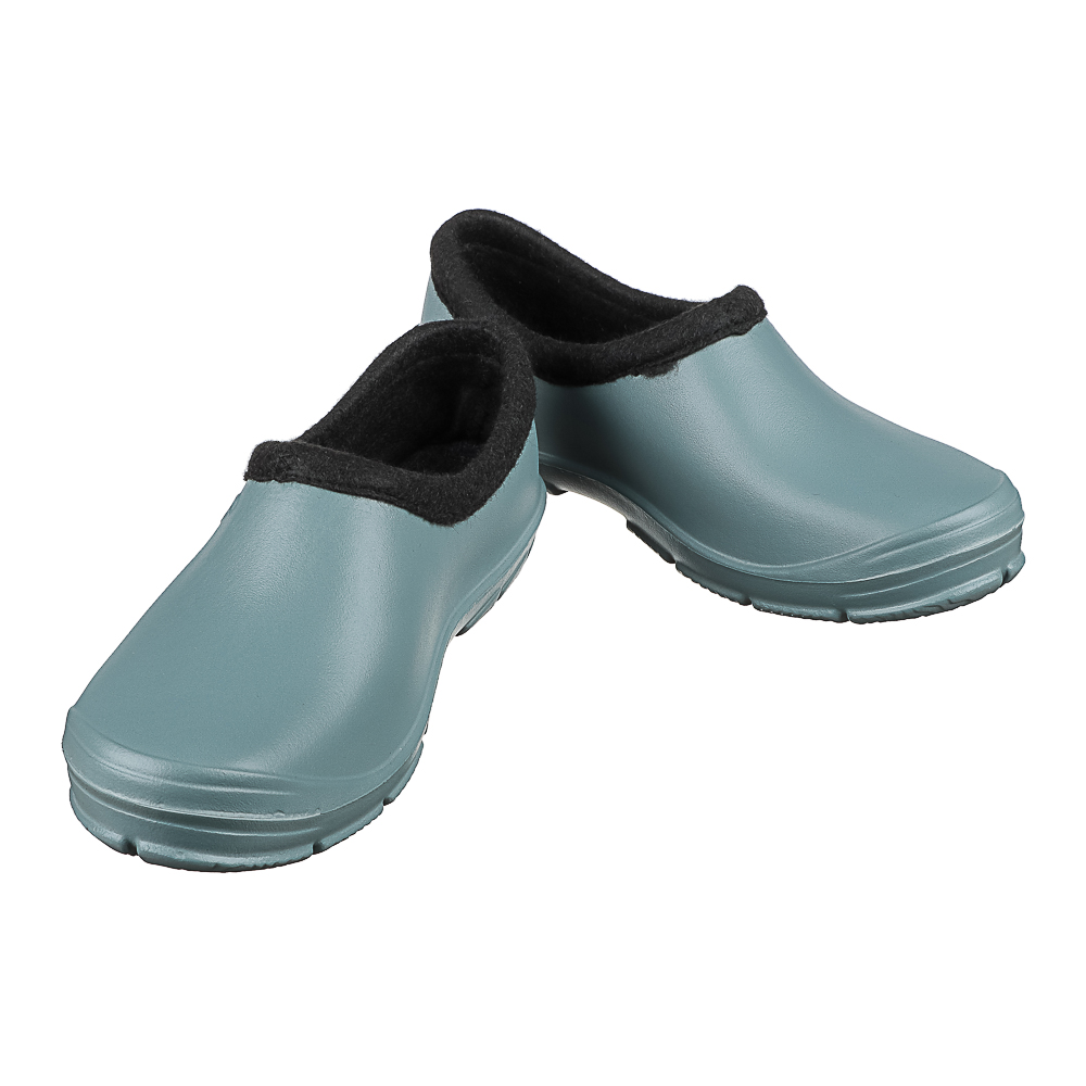 Галоши утепленные мужские AYO, серый/черный, размер 40-45, материал галоши ЭВА, утеплитель ворсин, арт.№ 219-021