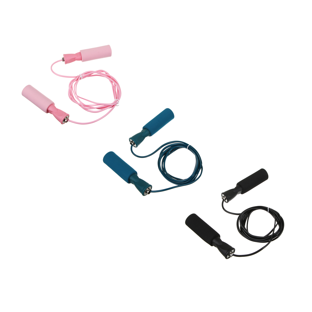 SILAPRO Скакалка d4.2мм, 2.8м, 608Z, PVC, PP, NBR, 3 цвета, арт.№ 190-020
