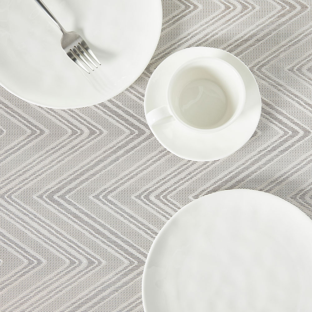 PROVANCE Милк Скатерть ПВХ 137х180см ажурная, листья, арт.№ 479-301