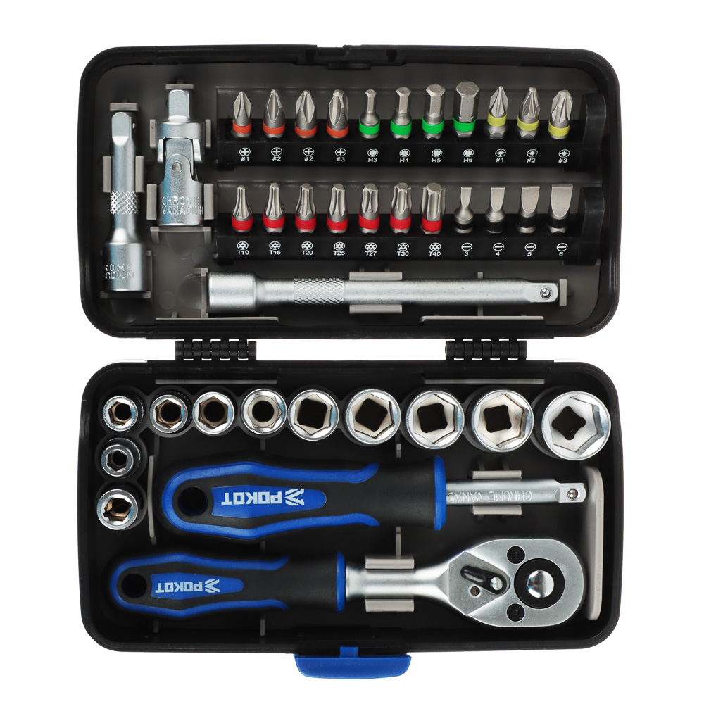 РОКОТ Набор инструментов, 38 предметов, арт.№ 689-002