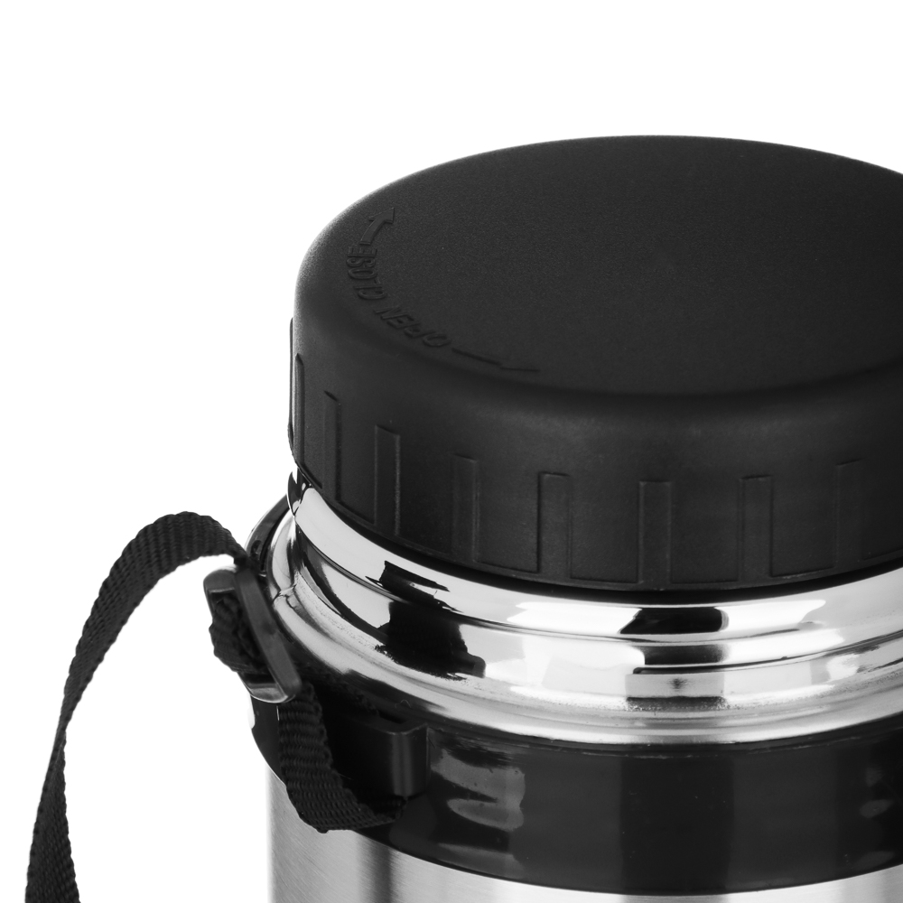 VETTA Термос металлический "Суповой" с широким горлом 1,00л серебристый, арт.№ 841-073